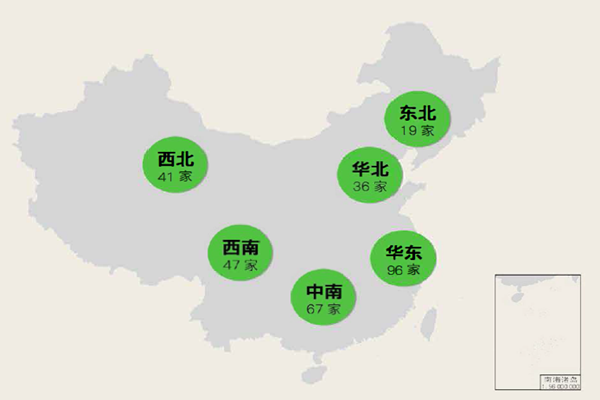 國內5A級景區地區分布情況 國內5A級景區地區分布情況