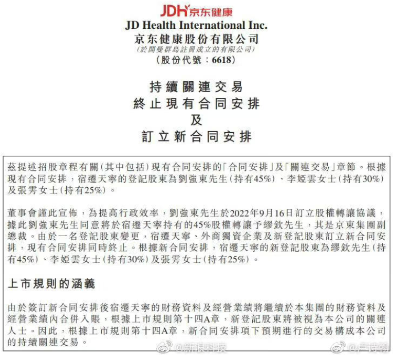 劉強東轉(zhuǎn)讓京東系公司股權(quán)