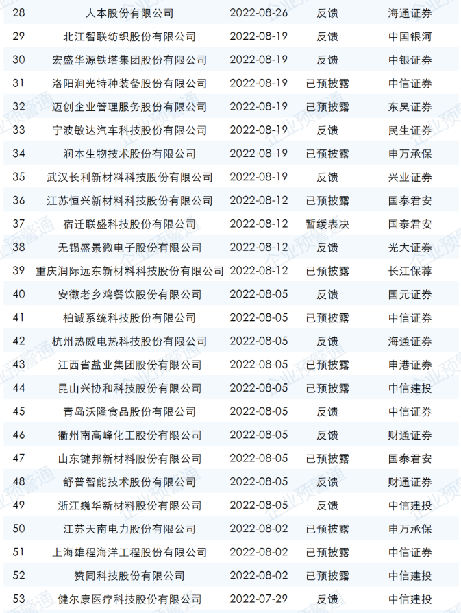 ipo最新排隊名單