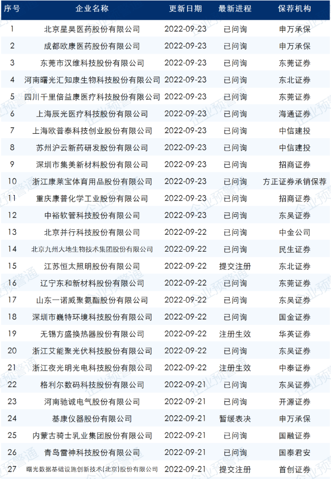 ipo最新排隊名單